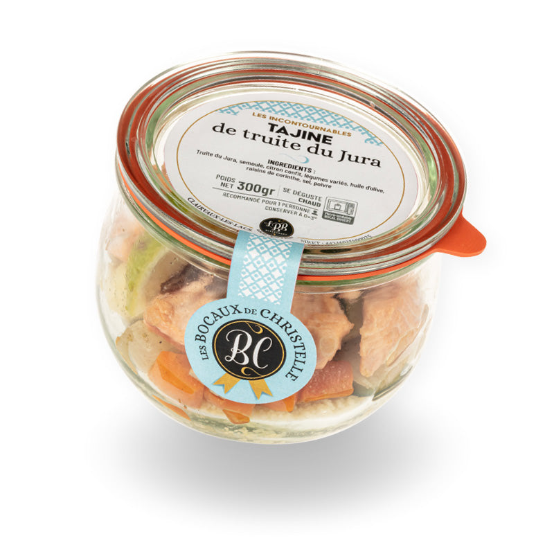 Tajine de truite du Jura - Les bocaux de Christelle